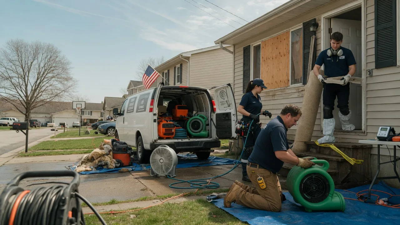 Water Damage Restoration in Oskaloosa, KS near me